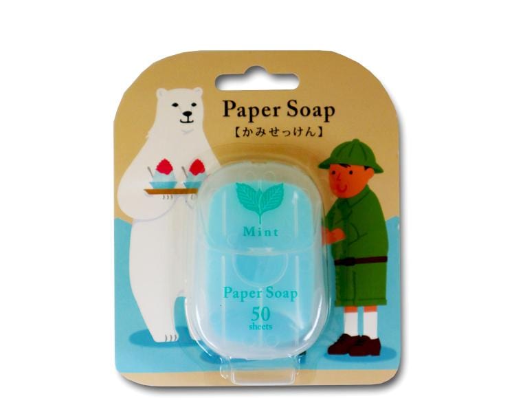 Paper Soap (Mint) Beauty & Care Ohyama