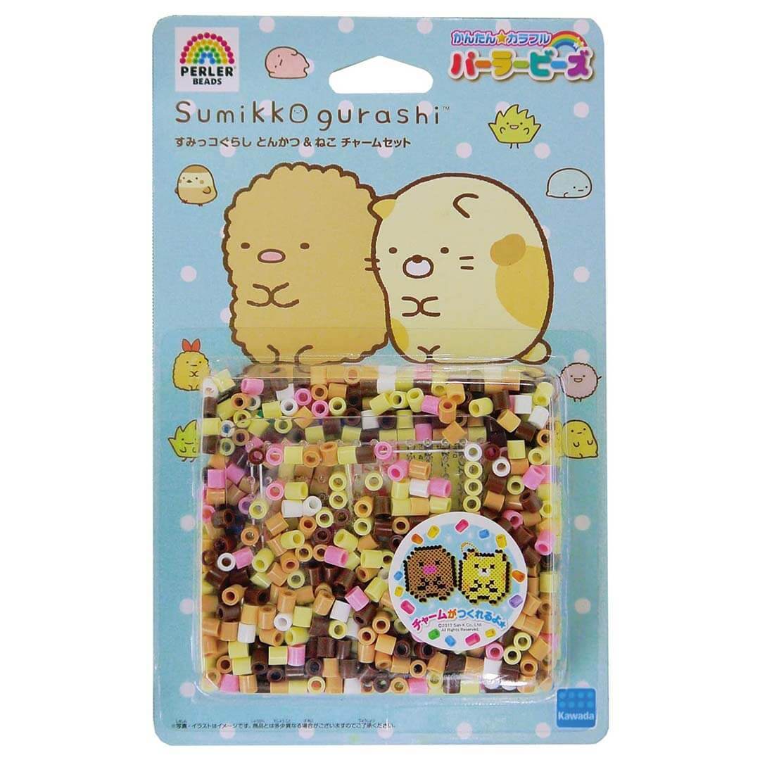 Perler Beads Sumikko Gurashi Tonkatsu And Neko Set Anime & Brands Sugoi Mart