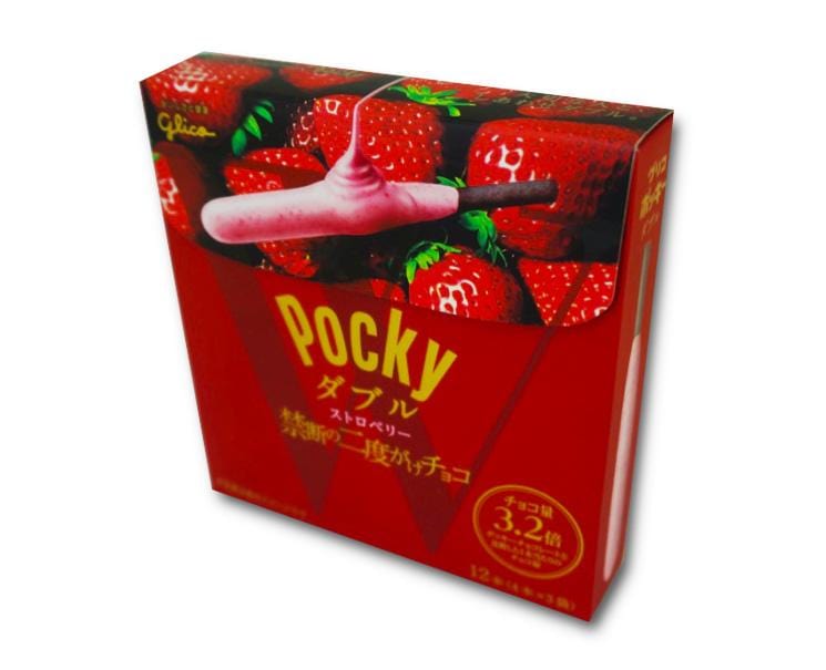 Pocky Double: Strawberry Candy and Snacks Glico
