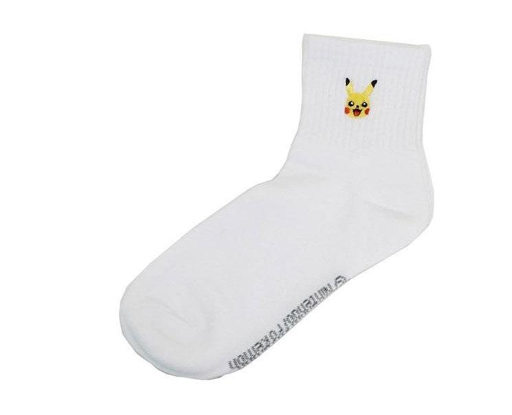 Pokemon Pikachu White Socks Home Sugoi Mart