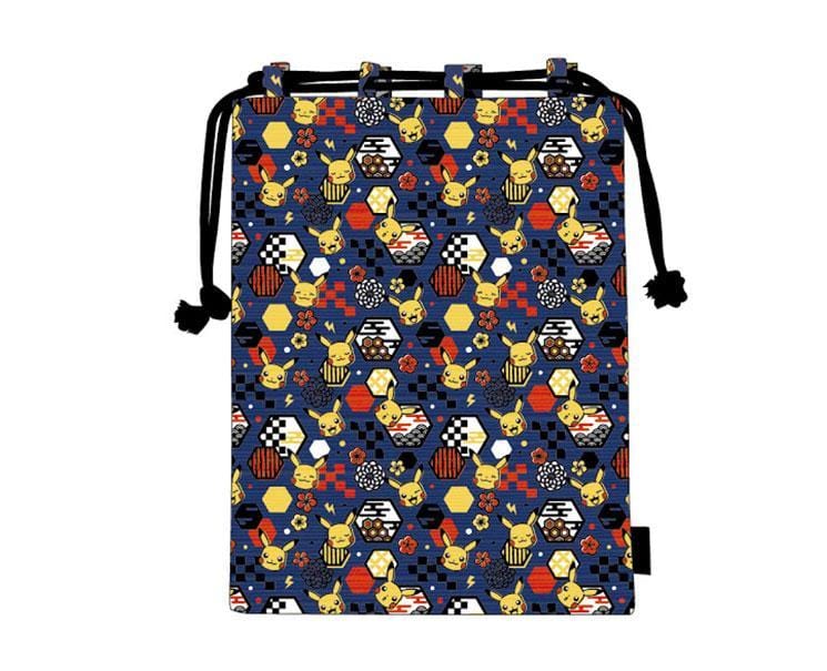 Pokemon Pikachu Yuzen Dye Bag (Made in Japan) Anime & Brands Sugoi Mart