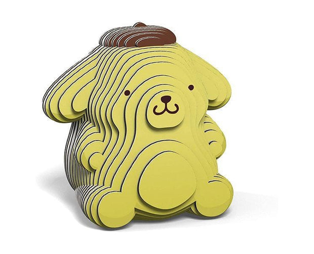 Pompompurin 3D Paper Art Toys and Games Sugoi Mart