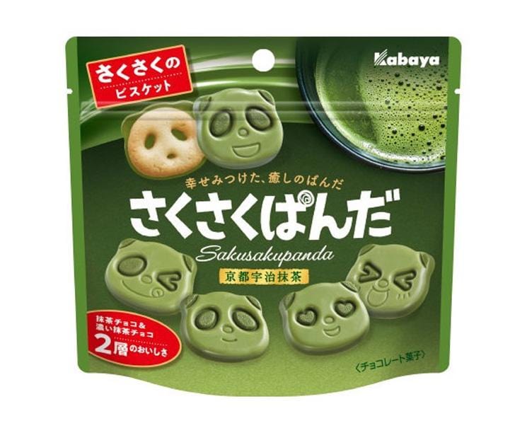 Sakusaku Panda Uji Matcha Candy and Snacks Sugoi Mart