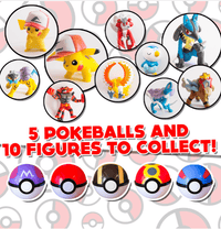 Pokemon Blind Pokeball (with candy and figure) Anime & Brands The Pokemon Company