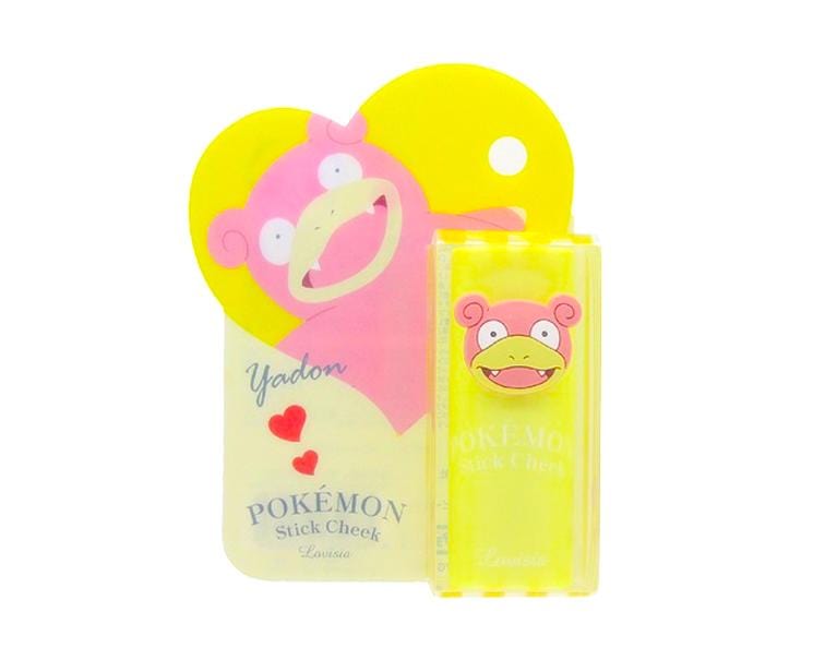 Pokemon Cheek Stick Makeup: Coral Pink (Slowpoke) Beauty & Care Sugoi Mart