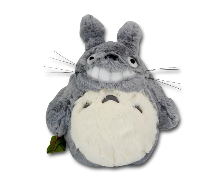 Smiling Totoro M-size Plush (light gray) Anime & Brands Studio Ghibli