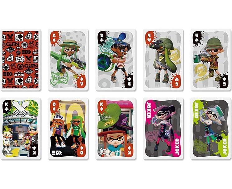 Splatoon Playing Cards (Logos) Toys and Games Sugoi Mart