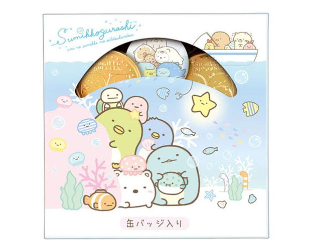 Sumikko Gurashi Badge and Coin Chocolates Candy and Snacks Sugoi Mart