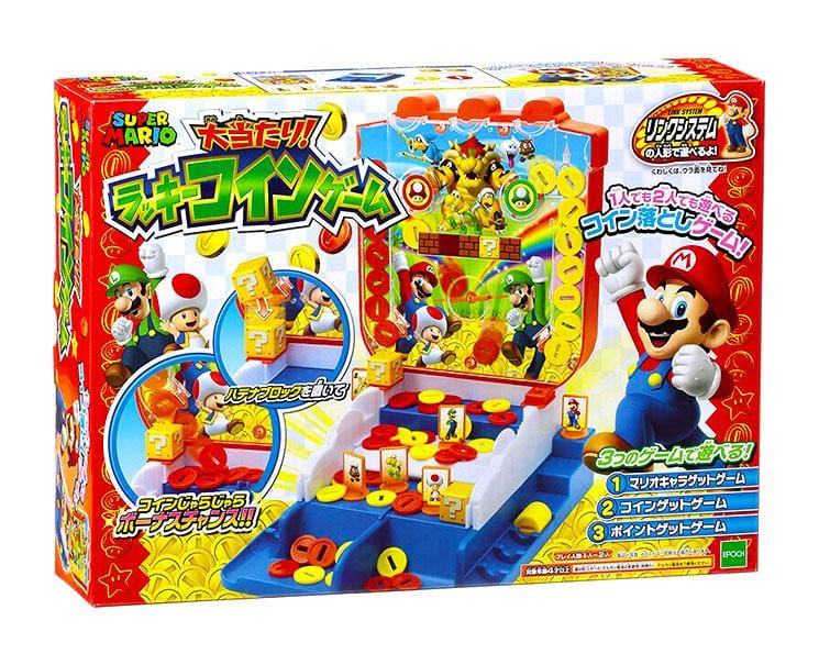 Super Mario Big Lucky Coin Game Toys and Games Sugoi Mart