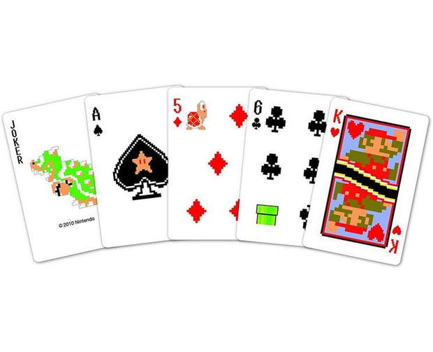 Super Mario Playing Cards (8-bit) Toys and Games Sugoi Mart