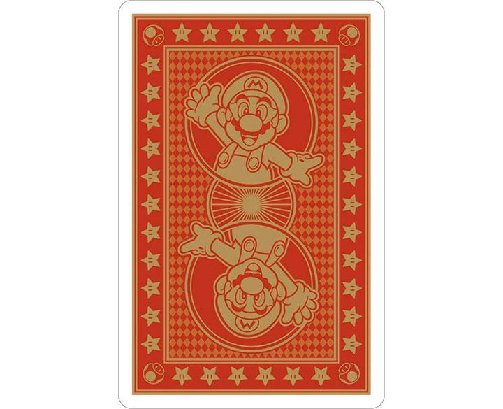 Super Mario Playing Cards (Red) Toys and Games Sugoi Mart