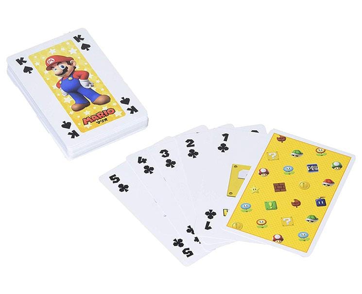 Super Mario Playing Cards (Yellow) Toys and Games Sugoi Mart