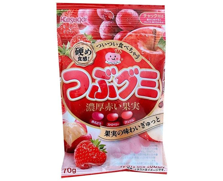 Tsubu Gummy: Rich Red Fruits Candy and Snacks Sugoi Mart