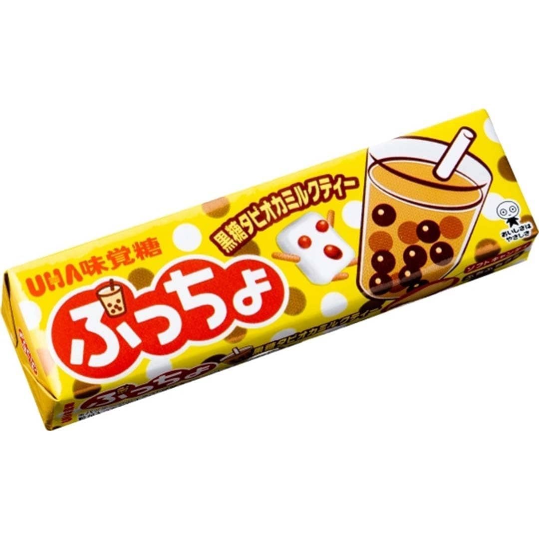 UHA Taste Sugar Puccho Brown Sugar Tapioca Milk Tea Candy and Snacks Sugoi Mart