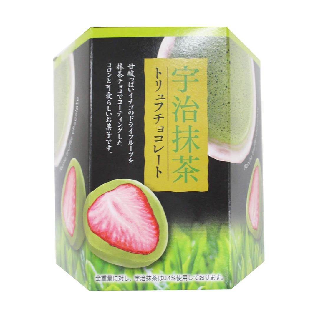 Uji Matcha Chocolate Covered Dried Strawberry Candy & Snacks Sugoi Mart