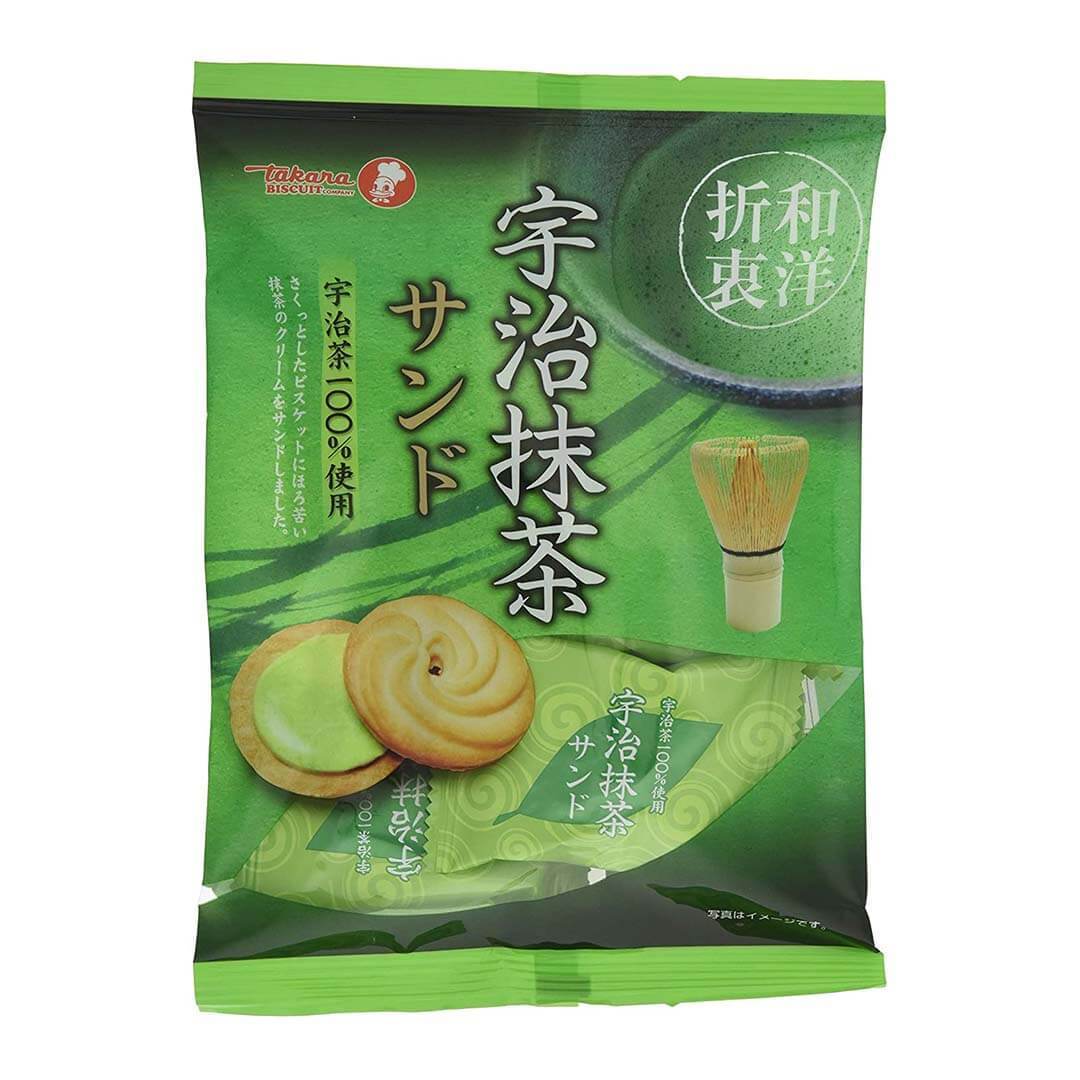 Uji Matcha Sando Cookie Candy & Snacks Sugoi Mart