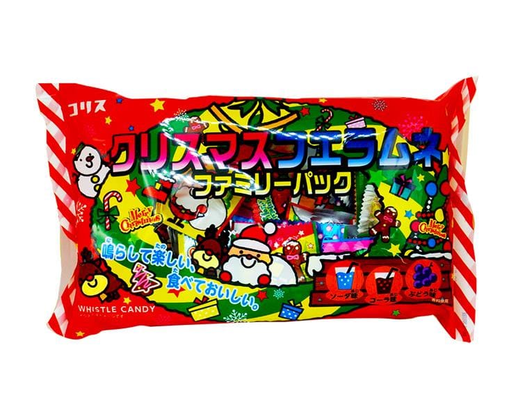 Christmas Whistle Ramune Family Pack Candy and Snacks Korisu