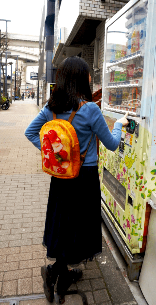 Marude Pan Backpack (Strawberry Milk) Home K Company