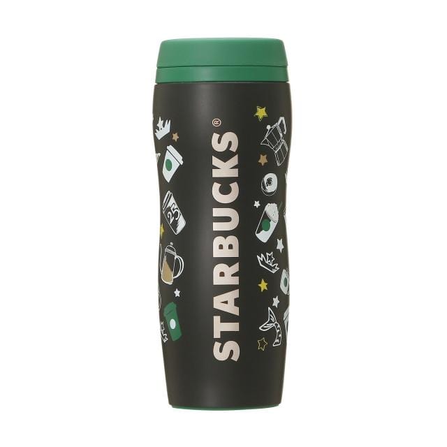 Starbucks Japan 25th: Black Stainless Bottle 355ml Home, Hype Sugoi Mart   