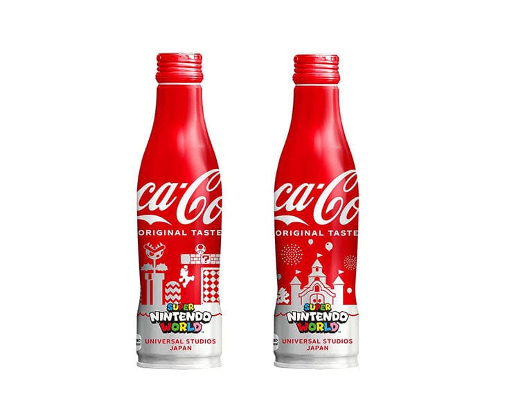 Coca Cola x Super Nintendo World Japan Slim Bottle Food & Drinks Sugoi Mart