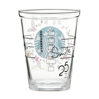 Starbucks Japan 25th: Cold Glass Coffee Cup 414ml Home, Hype Sugoi Mart   