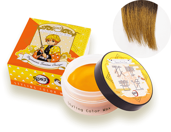 Demon Slayer Colored Hair Wax: Agatsuma Zenitsu Orange