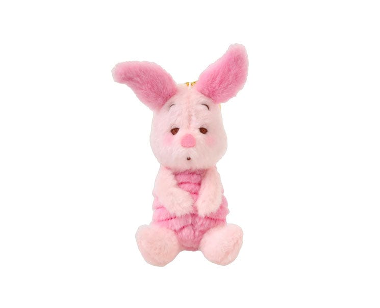 Disney Sleepy Piglet Plush Keychain