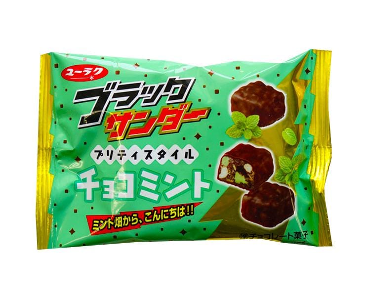Black Thunder Pretty Style: Choco Mint Candy and Snacks Japan Crate Store