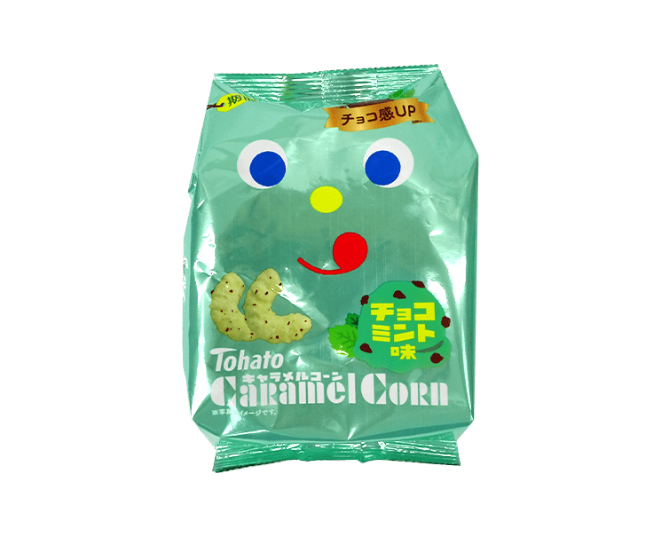 Caramel Corn: Choco Mint Flavor Candy and Snacks Japan Crate Store