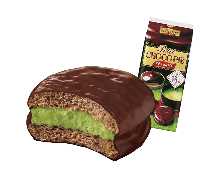 Chocolate Pie Kyo Matcha Candy and Snacks Japan Crate Store