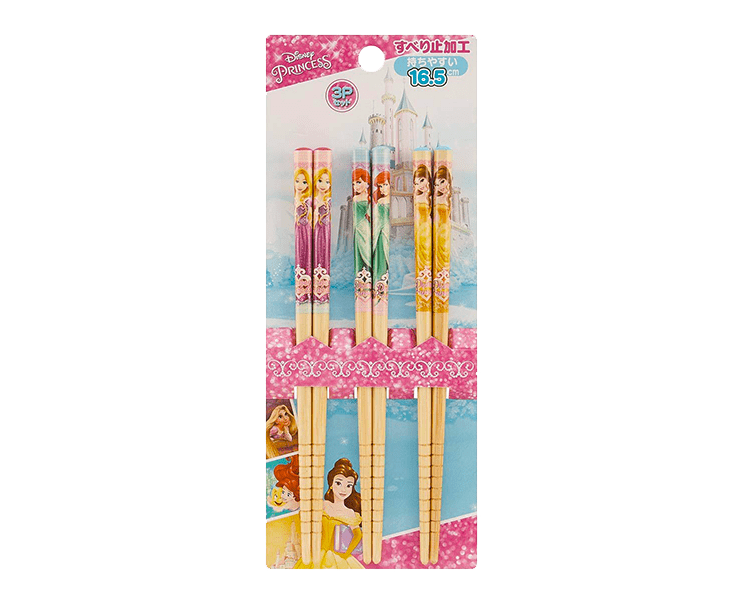 Disney Princess Chopsticks 3-Piece Set Home Japan Crate Store