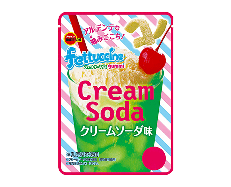 Fettuccine Cream Soda Gummy Candy and Snacks Japan Crate Store