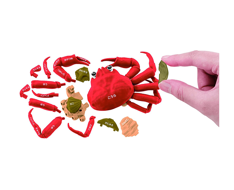 Ittougai Meat Puzzle: Crab Toys and Games Japan Crate Store