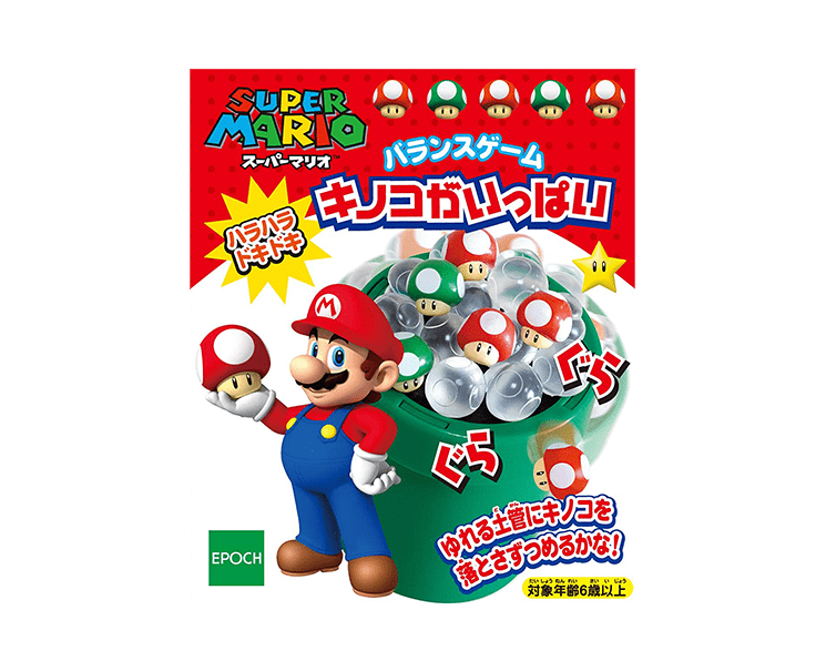 Super Mario Bros. Super Mushroom Balance Game Anime & Brands Japan Crate Store