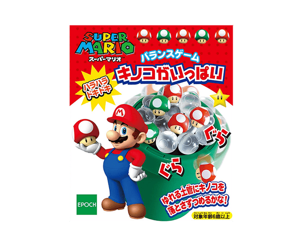 Super Mario Bros. Super Mushroom Balance Game Anime & Brands Japan Crate Store