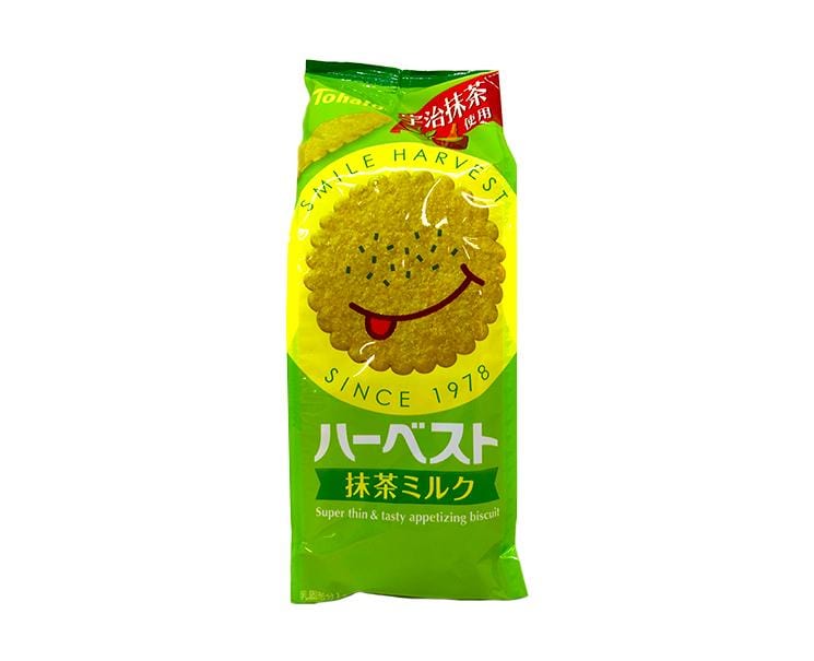 Harvest: Matcha Milk Biscuits Candy and Snacks Japan Crate Store
