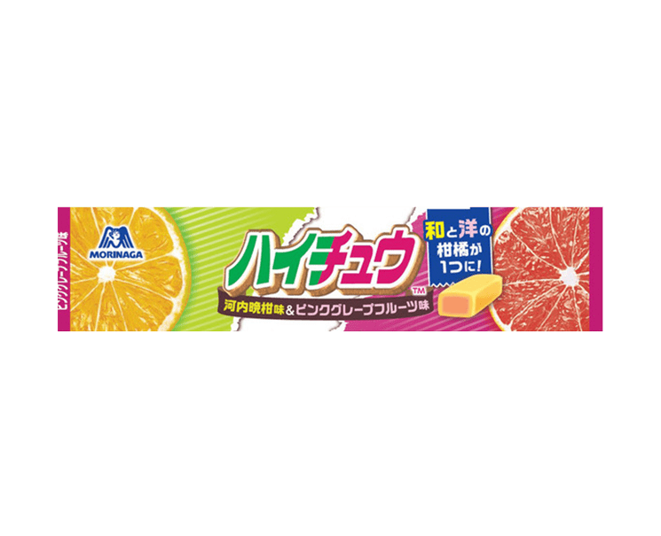 Hi-Chew: Kawachi Bankan & Pink Grapefruit Candy and Snacks Japan Crate Store