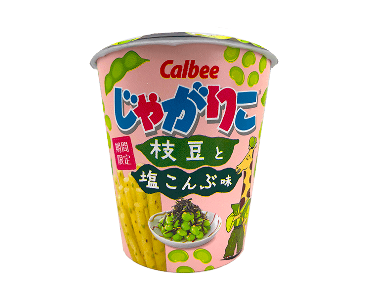 Jagariko: Edamame and Shio Kombu Flavor Candy and Snacks Japan Crate Store