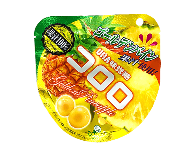 Kororo Golden Pineapple Gummy Candy and Snacks Japan Crate Store
