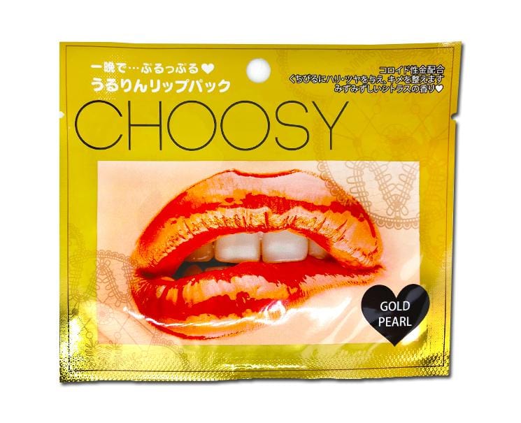 Lip Sheet Mask (Gold Pearl) Beauty & Care Japan Crate Store