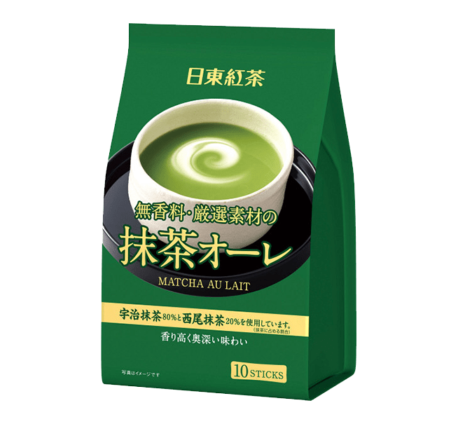 Nittoh Matcha Au Lait (Tea Powder) Food and Drink Japan Crate Store