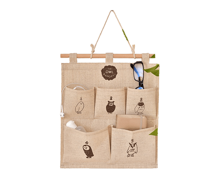 Owl Rangers Wall Pocket Home Japan Crate Store