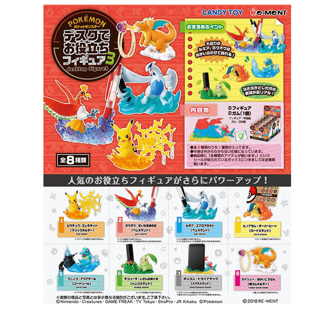 Pokemon Desktop Figures Vol 3 Blind Box Anime & Brands Japan Crate Store