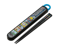 Pokemon SunMoon Chopsticks and Black Case Set Home Japan Crate Store