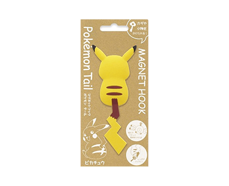 Pokemon Tail Magnet Hook (Pikachu) Home Japan Crate Store