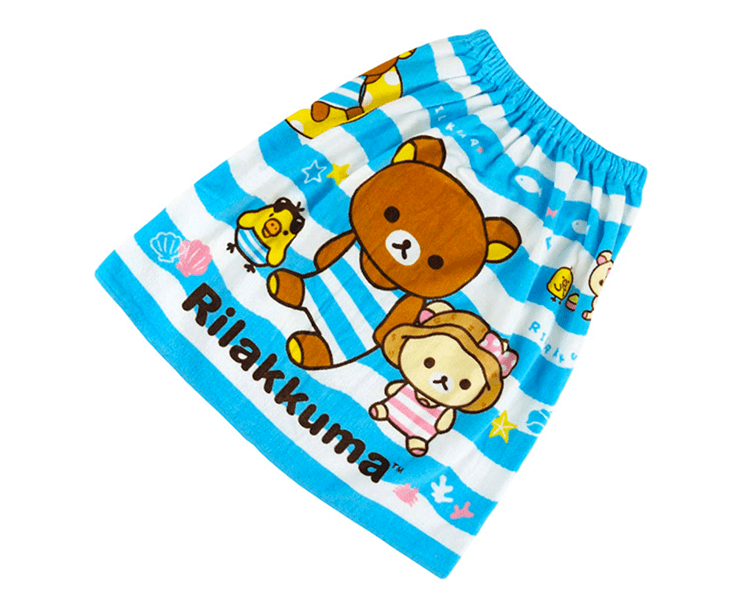 Rilakkuma Kids Towel Skirt (Bathing Suit) Home Japan Crate Store
