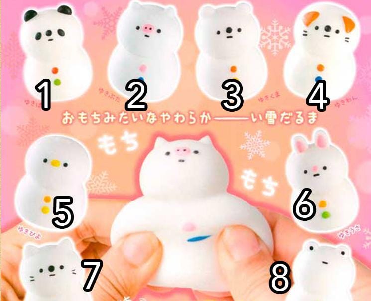 Snowman Squishy Anime & Brands Japan Crate Store