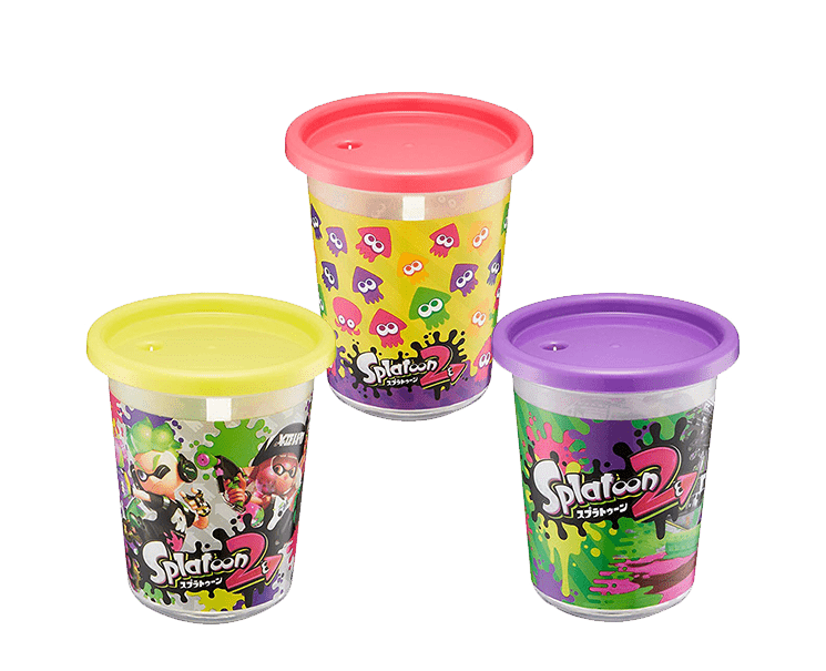 Splatoon 2 Kids Straw Tumbler (320ml) 3 Piece Set Home Japan Crate Store