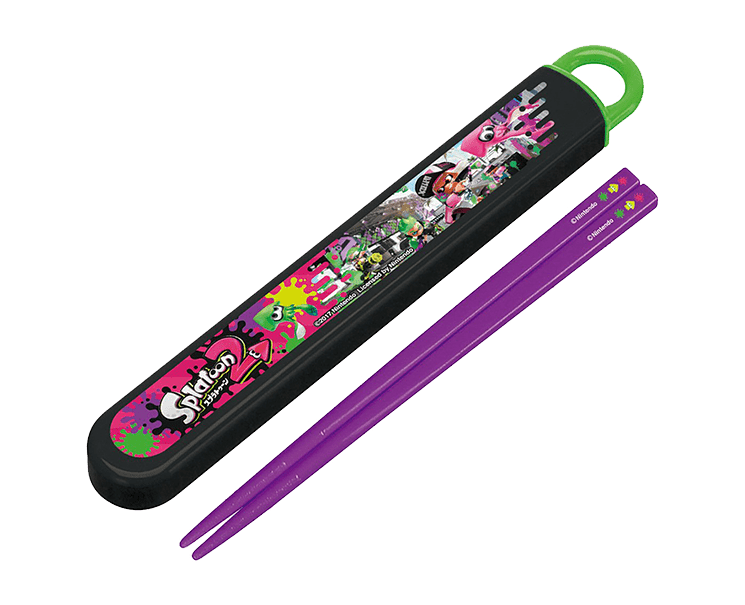 Splatoon 2 Chopsticks and Case Set Home Japan Crate Store