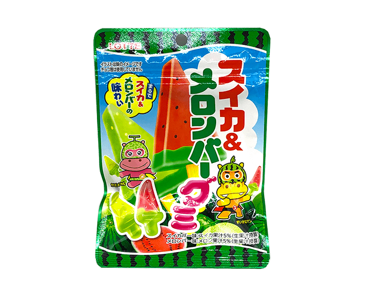 Suika & Melon Bar Gummy Candy and Snacks Japan Crate Store